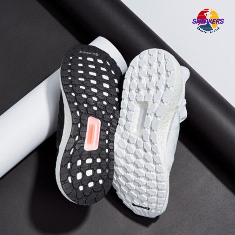 正版 Adidas Ultra Boost 19 黑白 全白 男女跑鞋 休閒鞋