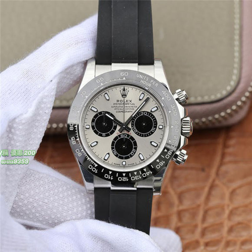 Rolex 勞力士 116519 迪通拿 4130 三眼計時功能 熊貓 男士腕錶 機械表