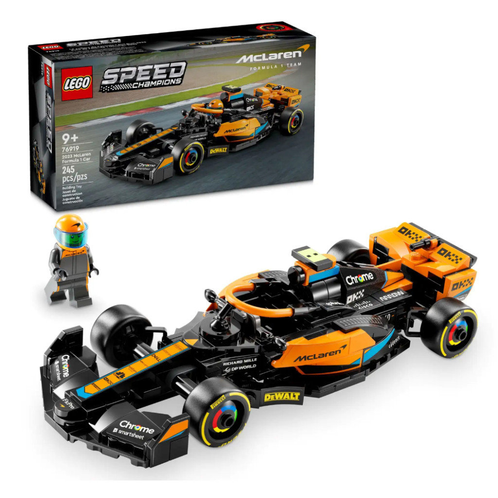『現貨』LEGO 76919 SPD-2023 McLaren F1 RaceCar 盒組   【蛋樂寶樂高館】