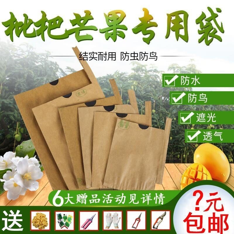 🔥台灣熱銷品🔥枇杷專用套袋芒果專用套袋套袋果袋枇杷袋芒果套袋子枇杷袋子 0YUX🔥