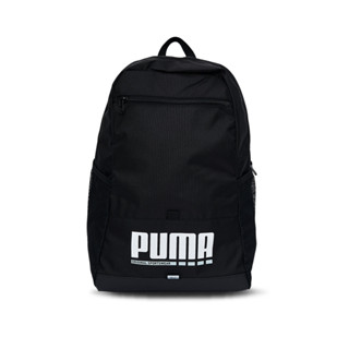 Puma Plus 黑色 休閒 運動 旅行 簡約 背包 雙肩包 後背包 09034601