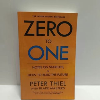 從0到1 英文原版 Zero to One 從零到一 Peter Thiel