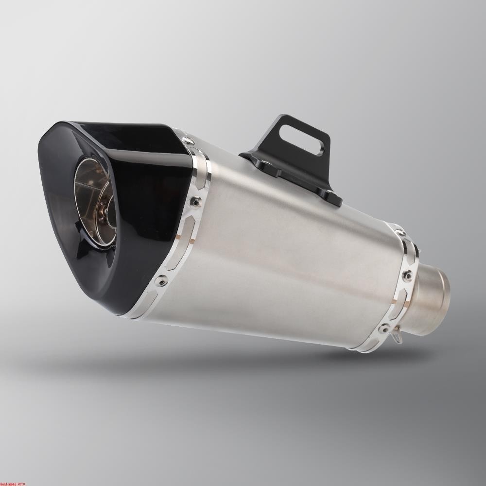 摩托車 Akrapovic 排氣管改裝摩托車 51mm 消音器適用於 pcx nmax aerox z400 z250~