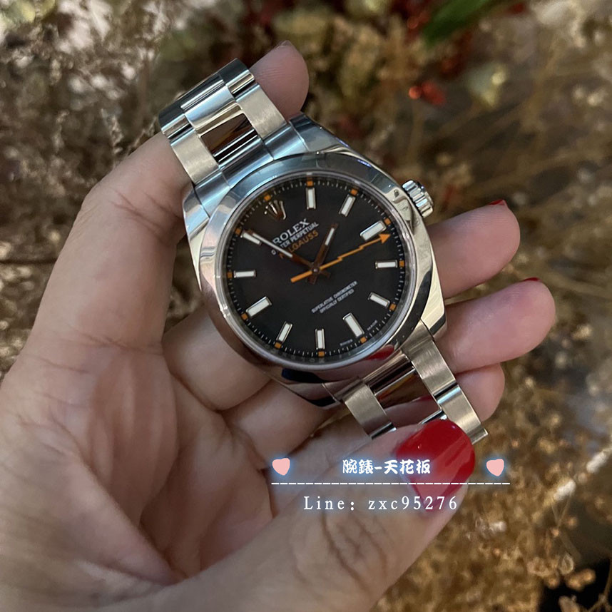 勞力士 Rolex Milgauss 116400 閃電秒針抗磁黑面 二手美品腕錶