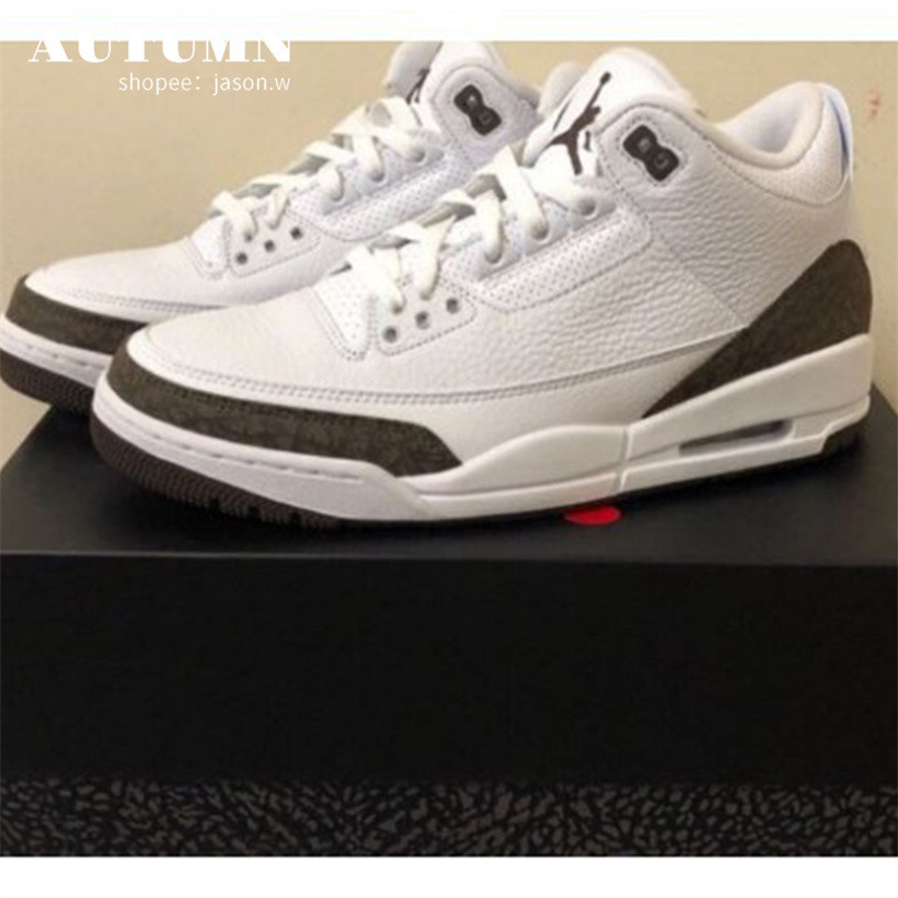 特價款 NIKЕ Air Jordan 3 Retro 喬丹3代 白摩卡 Mocha 136064-122