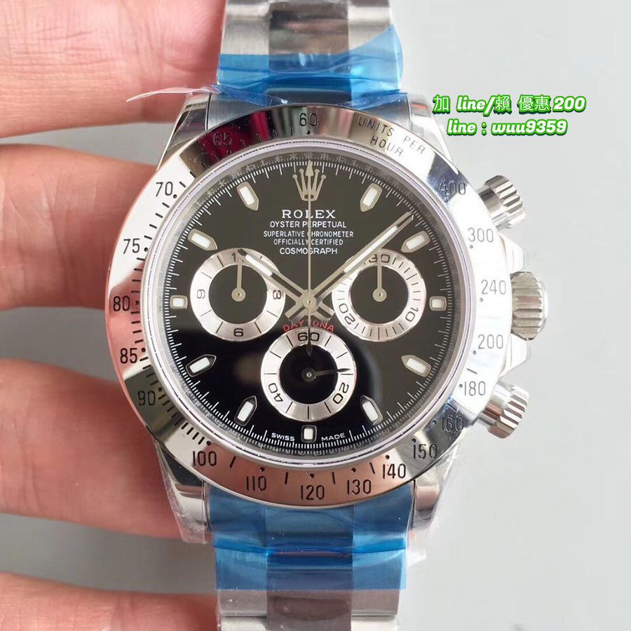 Rolex 勞力士 宇宙計型迪通拿116520-0015 機械男表 商務腕錶 手錶