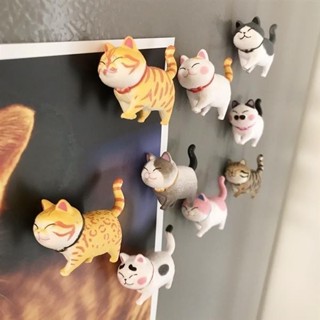 🎁日式 可愛 貓咪 磁鐵 冰箱 白板 冰箱貼 裝飾 冰箱貼 可愛貓咪