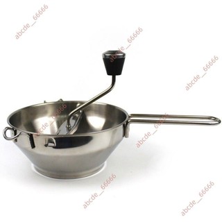 廠商 特惠優品*不銹鋼手動食物研磨器料理機 果泥家用土豆泥器 米糊寶寶多功能商用 不鏽鋼研磨器 磨菜輔助器 米糊料理器