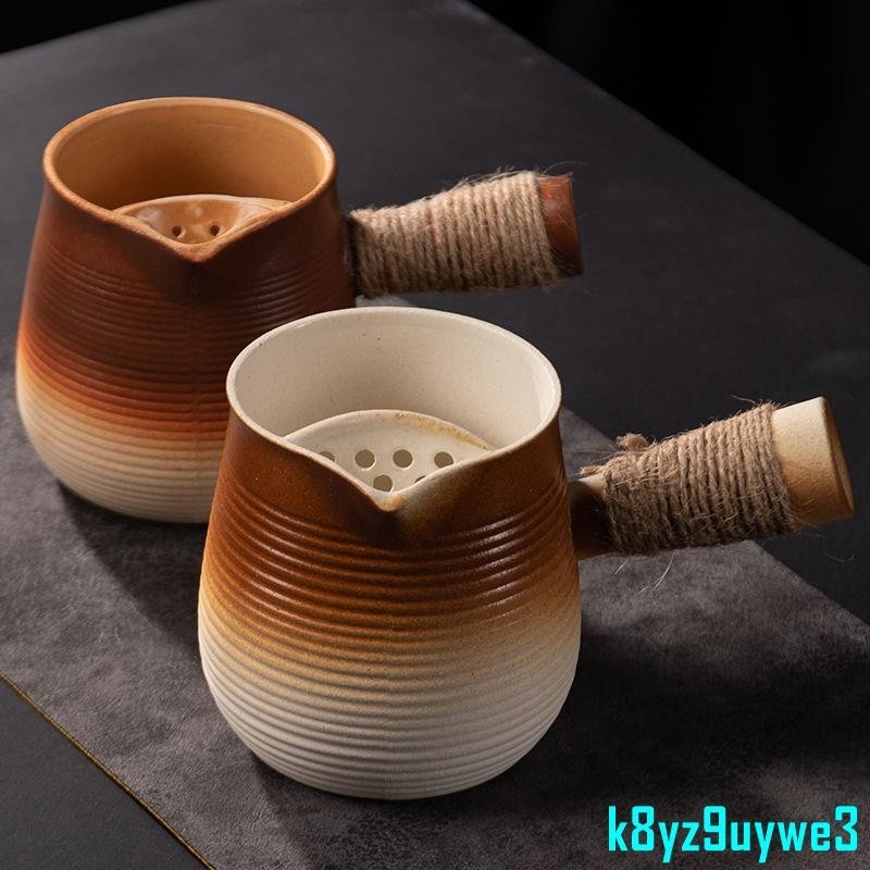 熱銷*柴燒提梁煮泡茶純手工大容量陶瓷日式家用簡約燒水粗陶壺電陶炭爐