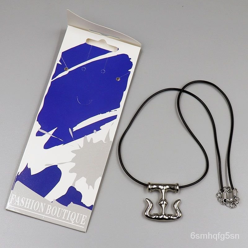 【動漫週邊項鏈】 傢庭敎師 彭格列大人藍波 COS 牛角牛頭 項鏈 鏈子掛件 LYOX