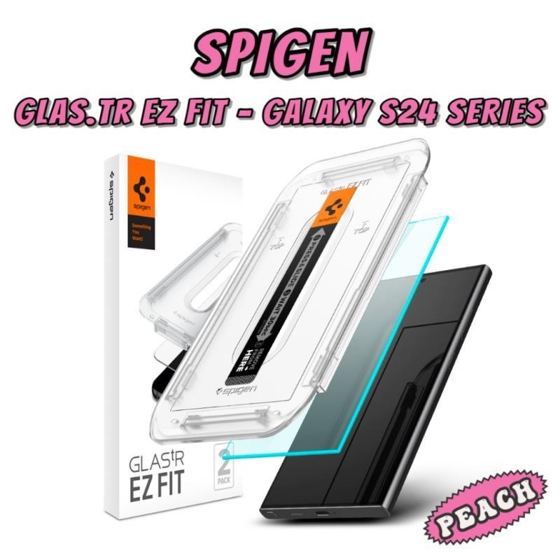 【台灣出貨】Spigen - Galaxy S24 Ultra S24+ S24 GLAS.tR EZ Fit 鋼化玻璃