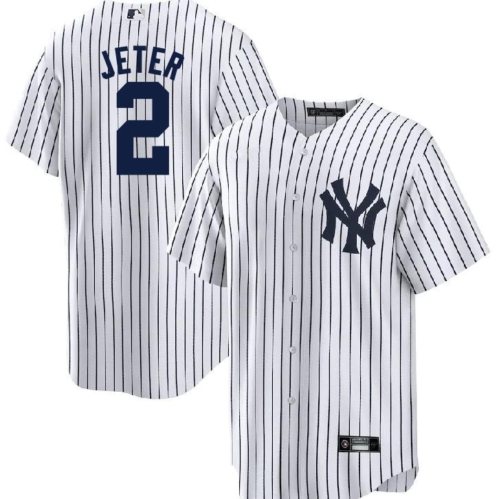 MLB球衣 棒球服 美職聯 棒球服紐約洋基隊New York2號Jeter球衣運動服刺繡男裝