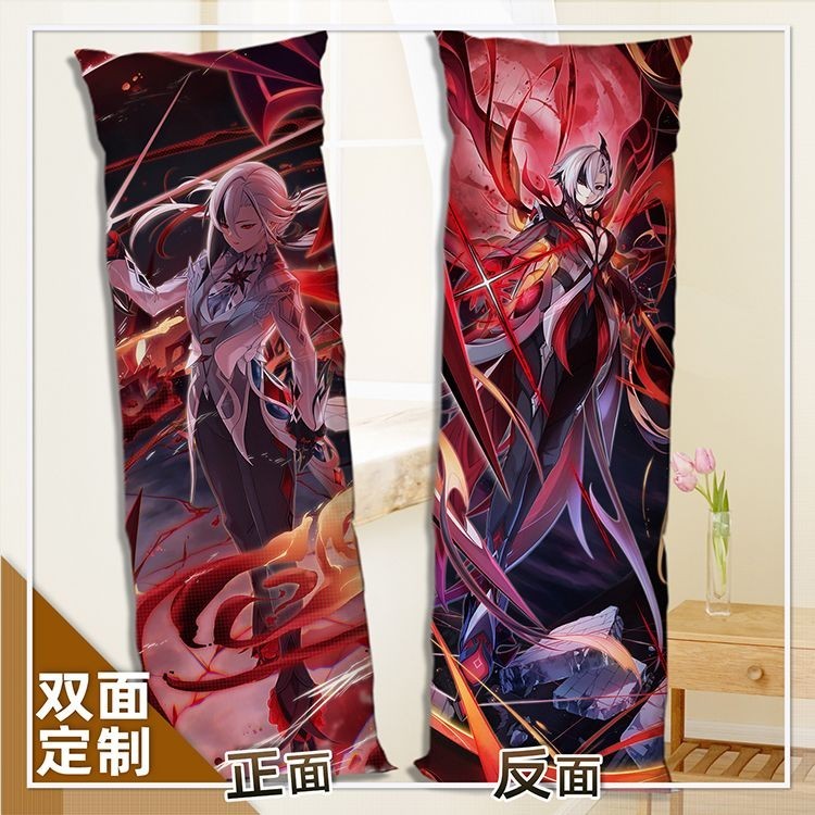 原神 角色遊戲 抽卡特效 亞剋力立牌 動漫週邊 原神單肩帆佈包 原神抱枕 吧唧 原神週邊 原神鐳射票阿蕾奇諾等身抱枕原神