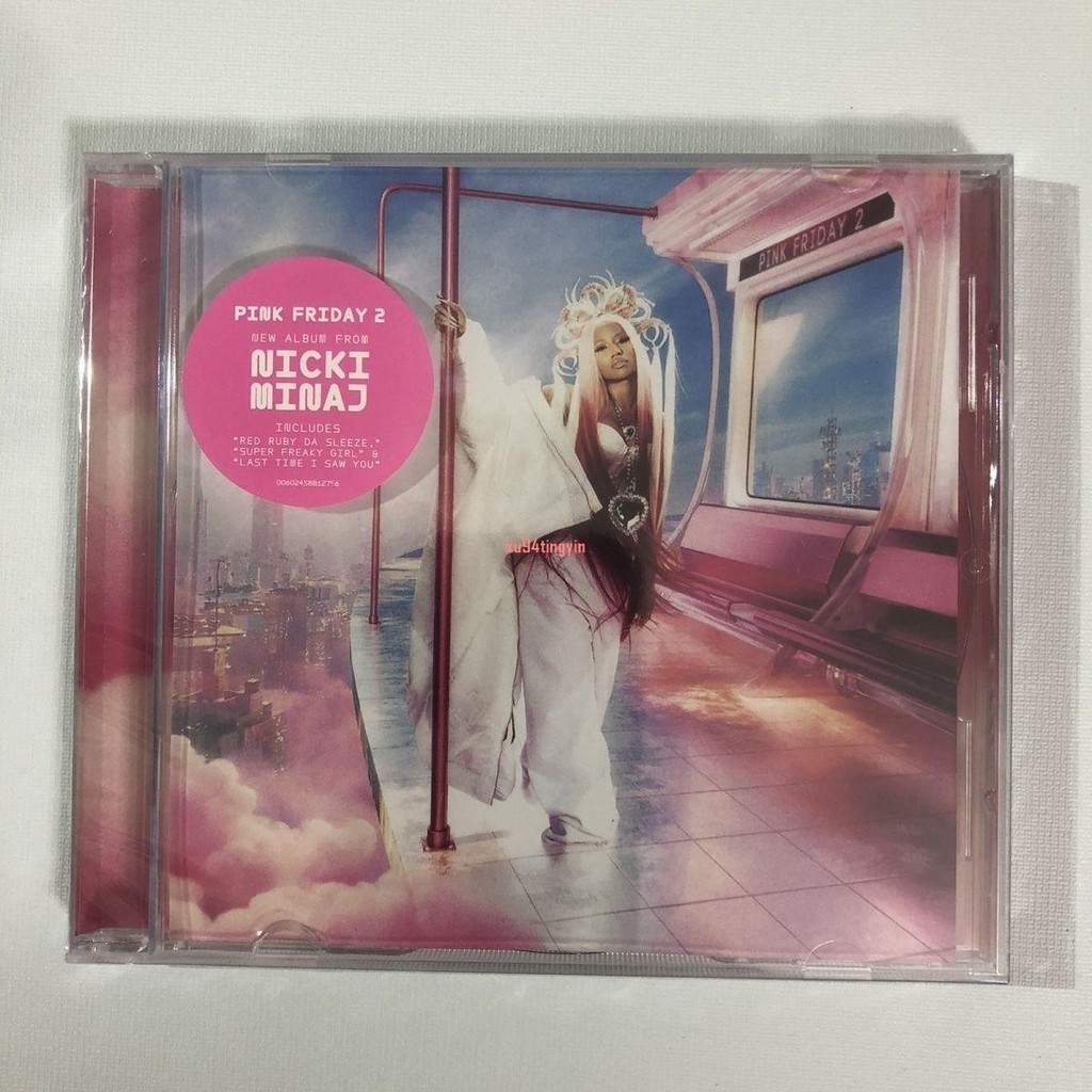 饒舌女歌手 Nicki Minaj Pink Friday 2CD 麻辣雞新專輯＆全新塑封專輯