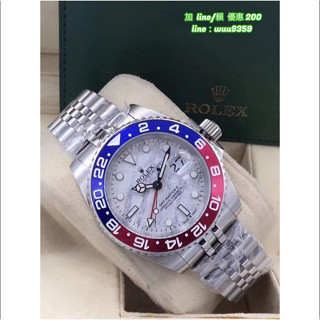 Rolex 勞力士 男士手錶 格林尼治II系列 隕石盤字面 自動機械腕錶 大錶盤男錶 商務錶 尺寸-2
