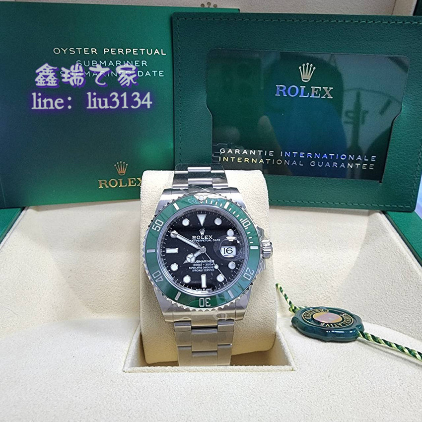 Rolex 勞力士 126610LV 綠水鬼 41MM 3235 星巴克 陶瓷圈 22.08 全新 116610