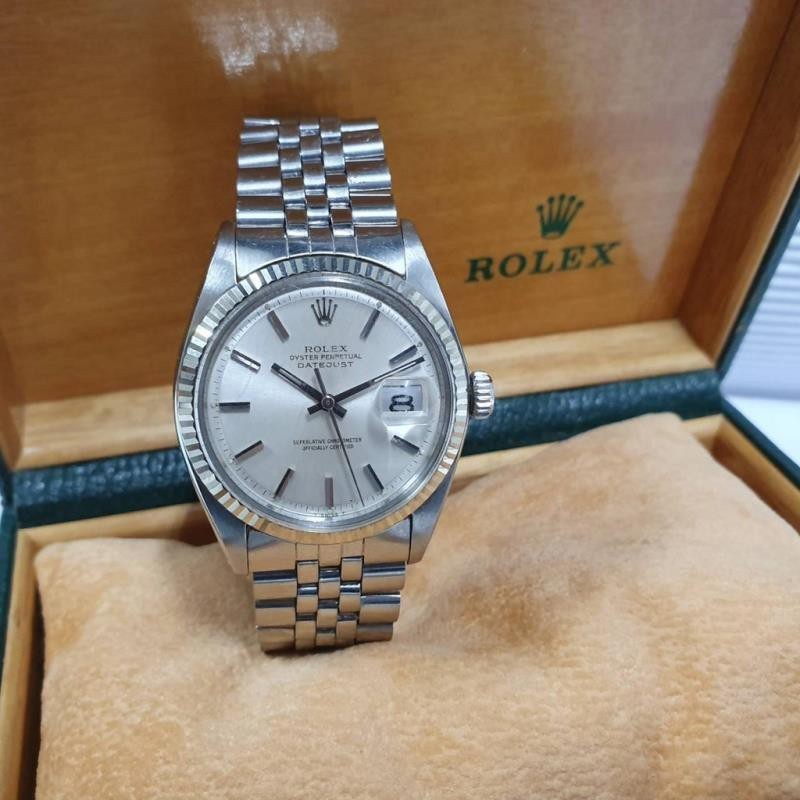 ROLEX 勞力士 蠔式 絕版 收藏 1601 整只原廠原帶未整理 錶徑36mm 自動機械 大眾當舖特價*出售