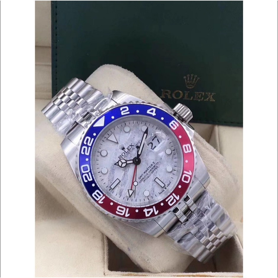 ROLEX 勞力士 男士手錶 格林尼治II系列 隕石盤字面 自動機械腕錶 大錶盤男錶 商務錶 尺寸-2特價*出售
