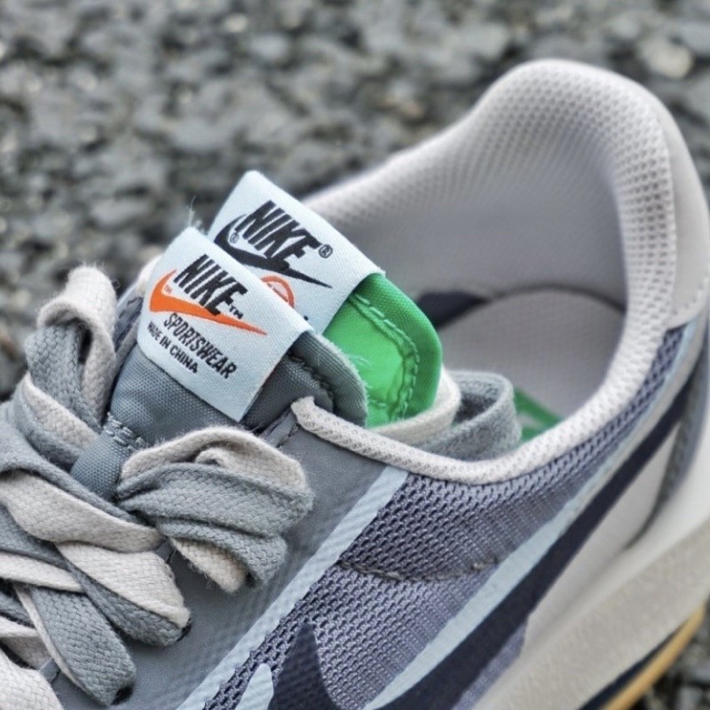 CLOT x Sacai x Nike LDWAFFLE 灰藍綠 三方聯名 解構鞋 DH3114-001
