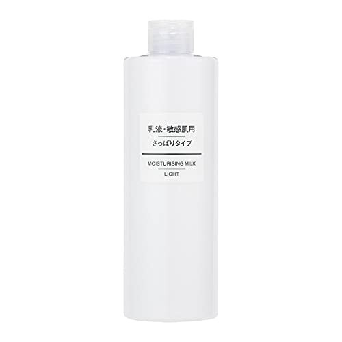 直接從日本 無印良品乳液敏感肌膚清爽型大容量400mL 44293980霜--身體