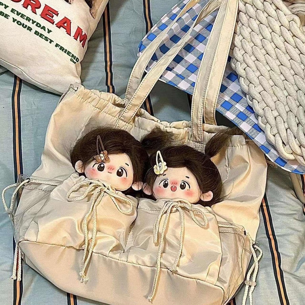 ✅新店特惠✅日韓小睡袋設計可愛娃娃包單肩包透明痛包吧唧休閑學生百搭日常