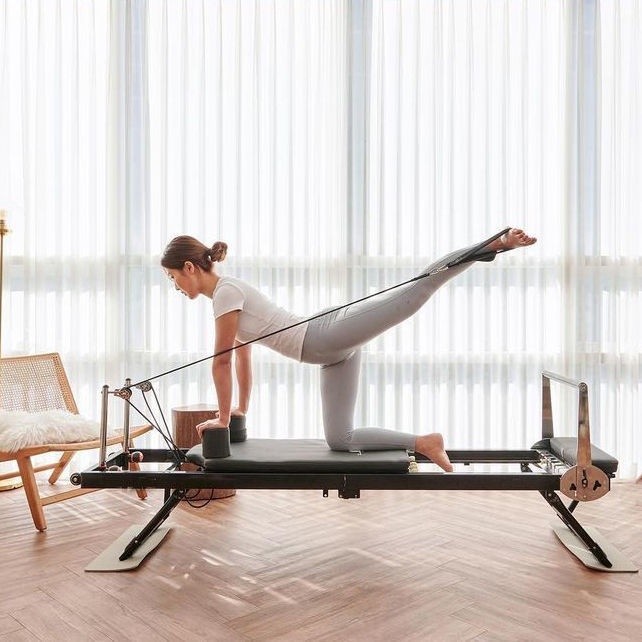 瑜伽床SEAN LEE普拉提核心床大器械滑動床私教館瑜伽床健身器材可折疊