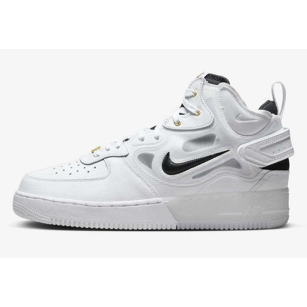 {正品}Nike Air Force 1 Mid React DQ7668-100 休閒鞋