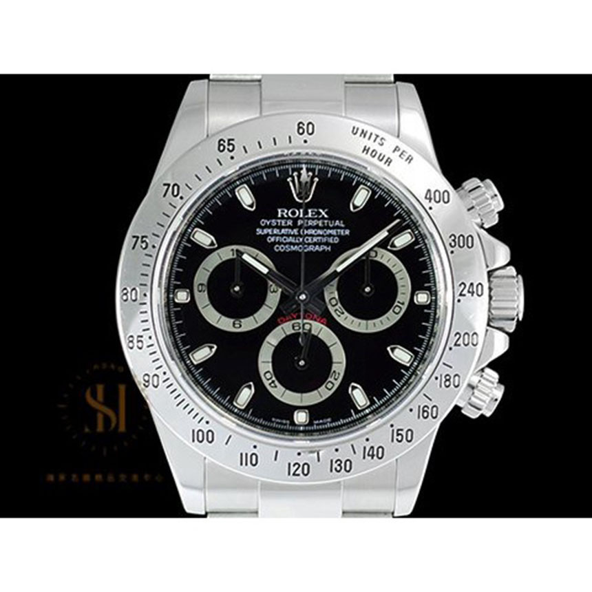 Rolex 勞力士 Daytona 迪通拿 116520 不鏽鋼 計時碼表 臺灣公司貨 Af309腕錶