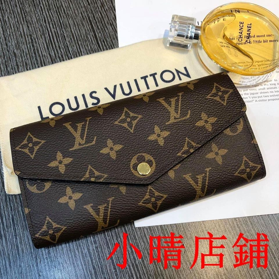 小晴二手/㊣1000%㊣ LOUIS VUITTON LV SARAH 錢包 M60531