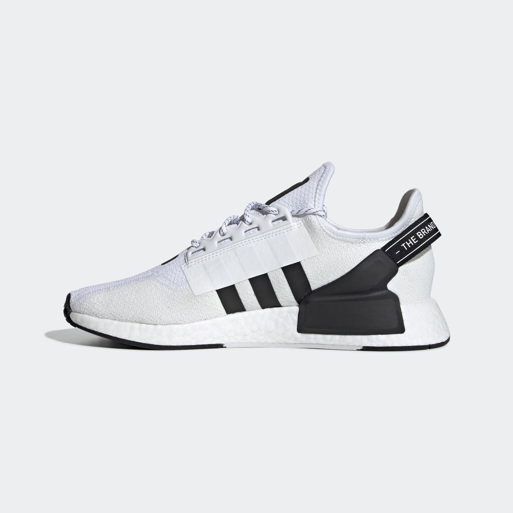 正版 Adidas 男鞋 NMD R1 V2 BOOST 白黑 反光 愛迪達 女鞋 訓練鞋 慢跑鞋 運動鞋 FV9022