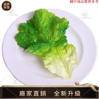 【品質模擬館】模擬生菜葉模型假菜葉食品食物模型果蔬蔬菜道具拍攝櫥窗菜品擺件 商品都是模擬不可食用tammy1007