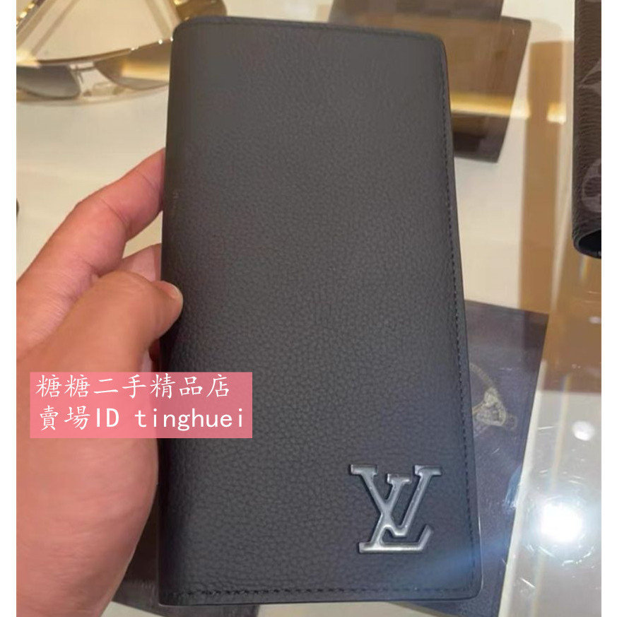 糖糖二手 LV 路易威登 M69980 PORTEFEUILLE BRAZZA男士對折長夾 錢包 全皮革 免運