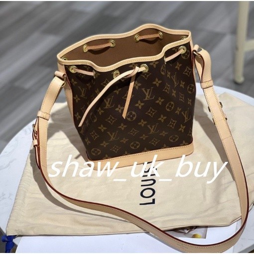 正品現貨 LV 路易威登 經典Monogram NOÉ BB 束口抽繩 斜背包 水桶包 肩背包 M40817