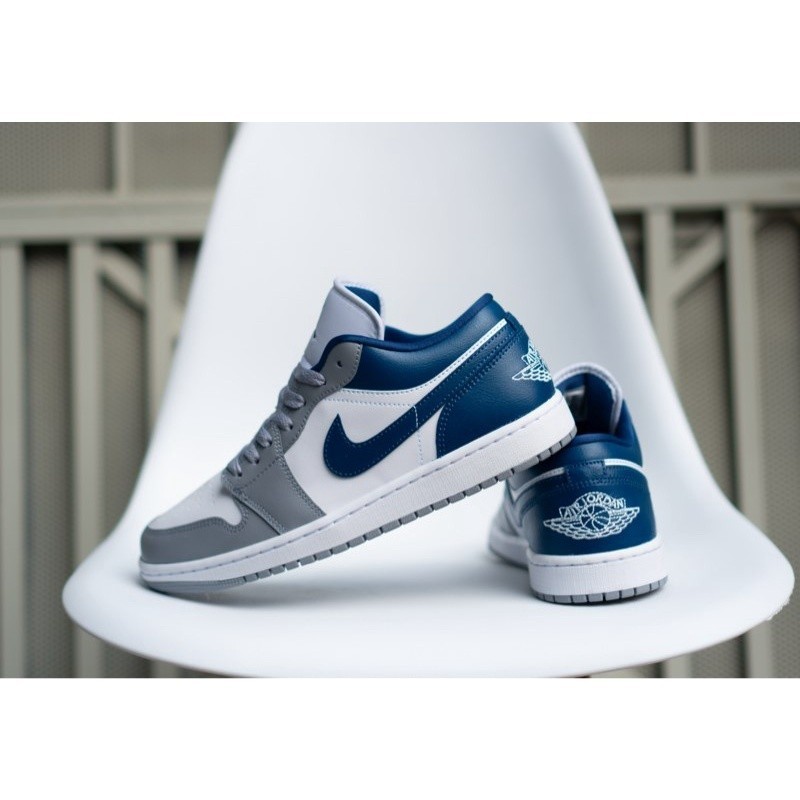 Nike Air Jordan 1 Low 灰藍 DC0774-042 低筒 男女鞋