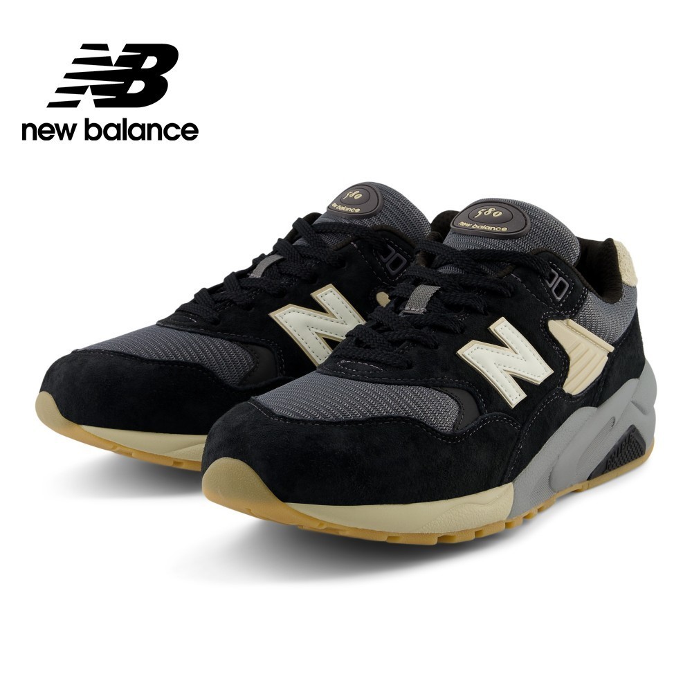 【New Balance】 NB 復古鞋_中性_黑灰色_MT580ESC-D楦 580