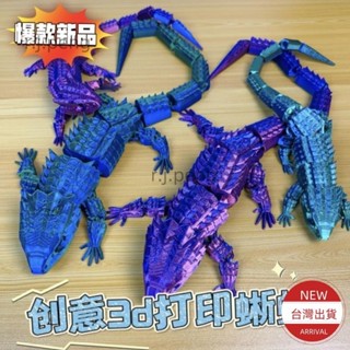 【台灣出貨】熱賣 變色龍異形高級好玩具大蜥蜴壁虎孩童成人玩具擺件手辦3d打印解壓