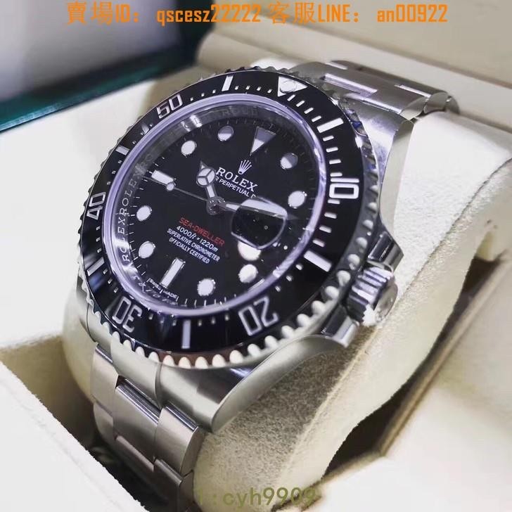 ROLEX勞力士手錶蠔式潛航者黑水鬼綠水鬼腕錶機械男錶機械錶116610LN-97200&amp;