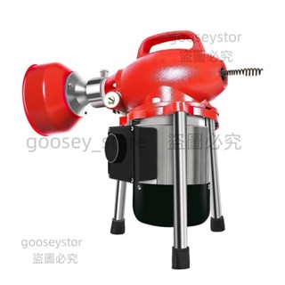 廚房地漏下水道疏通神器管道疏通機家用電動疏通專業工具廁所疏通百貨商行 本土企業