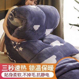 💥臺灣出貨💥 加厚絨被子冬被雙麵絨超厚被子保暖冬天被芯法蘭絨被子學生宿捨 羊羔絨被子 法蘭絨暖暖被 棉被 加厚冬被