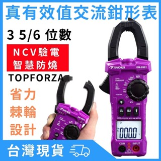 臺灣現貨 拓伏銳 3 5/6真有效值交流鉗形表 DM-9902 三用電錶 萬用電表 萬用電錶 鉤表 勾表 勾錶