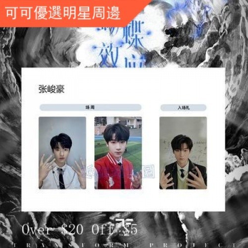 TF家族 三代 张极 场周 a款 蝴蝶效应 特典 トレカセット TF家族 三代 张极 场周 b款 蝴蝶效应 特典 トレカセット