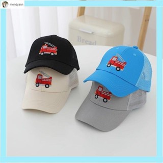 【挖掘機帽子】當季新款 防曬防紫外線 3-8歲 車車帽子 小汽車卡通刺繡棒球帽男孩兒童帽子春夏刺繡薄款2-6歲中童棒球帽