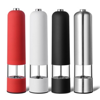黑胡椒研磨器 調味瓶德國顆粒家用黑胡椒研磨器胡椒粉自動調料罐研磨器電動海鹽 電動研磨器 海鹽研磨器 調味研磨