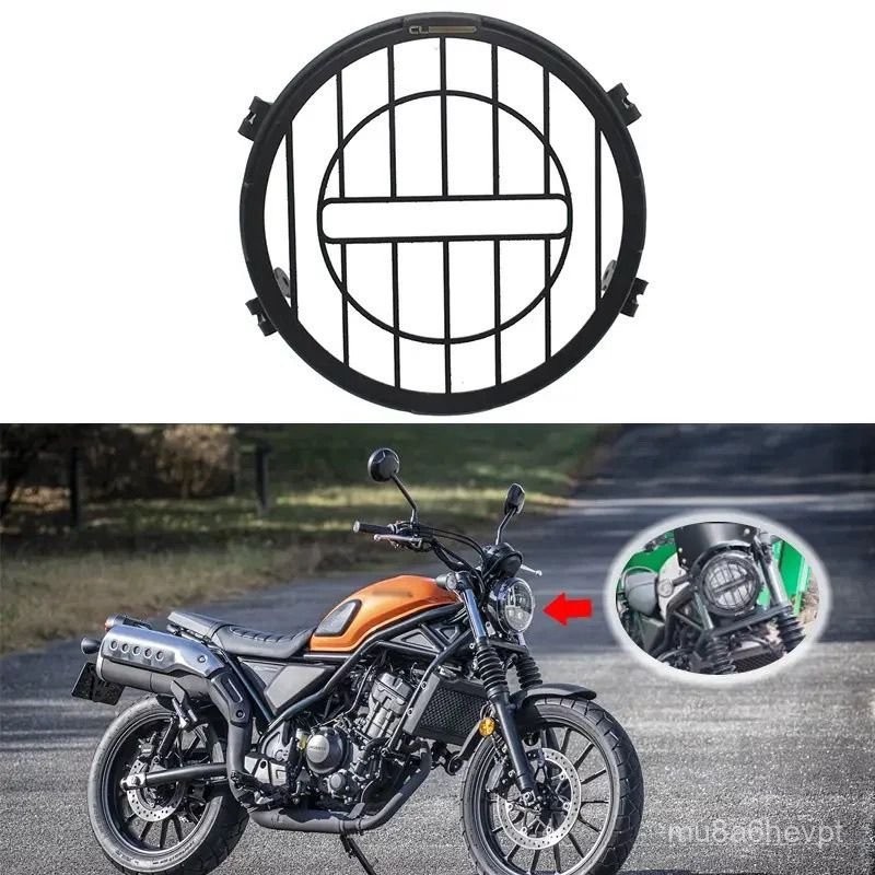 機車改裝部-適用本田CL250 CL300 CL500大燈保護罩 大燈膜護罩 前燈罩 保護網