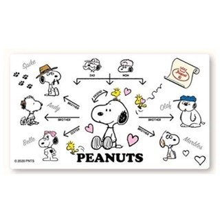 【模型君】 史努比 Snoopy 抑菌口罩收納盒(白色) 日本製