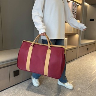 多功能旅行包 大容量手提包 男女適用 短途出差 旅遊行李袋 拉桿箱套袋 輕便收納