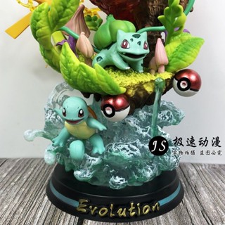 神奇寶貝GK基因御三家皮卡丘小火龍傑尼龜初代手辦模型動漫二次元
