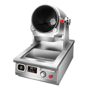 【搶購 機器價格】炒飯機 滾筒炒飯機 賽米控大型商用全自動滾筒炒飯機 智慧炒菜機器人炒菜鍋烹飪鍋10L FXHR