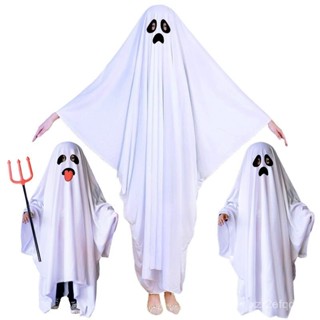 >萬聖節COS<跨境萬聖節派對服飾兒童成人化裝舞會cos服裝扮halloween幽靈服 萬聖節衣服 幽靈服 萬聖裝扮
