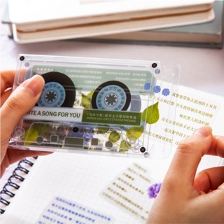 為你寫歌 手帳貼紙 英文透明 創意小清新 個性化設計 文青風格 手帳配件